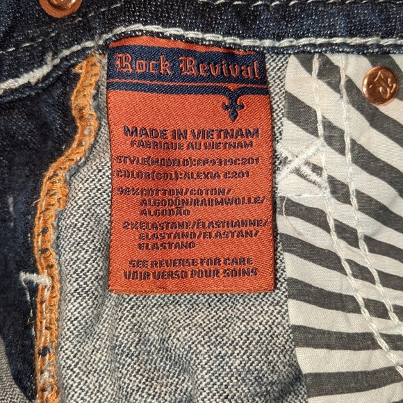 CROP ROCK REVIVAL Alexia New with Tags - Picture 5 of 16